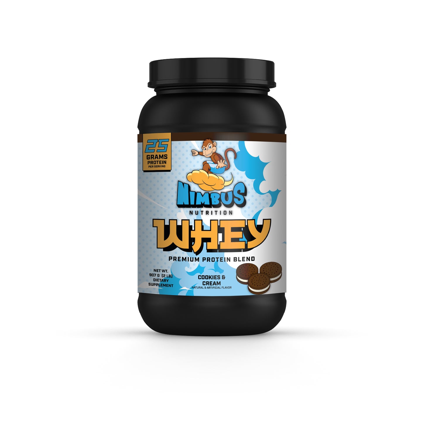 NIMBUS Whey Protein - Cookies & Cream 2lbs