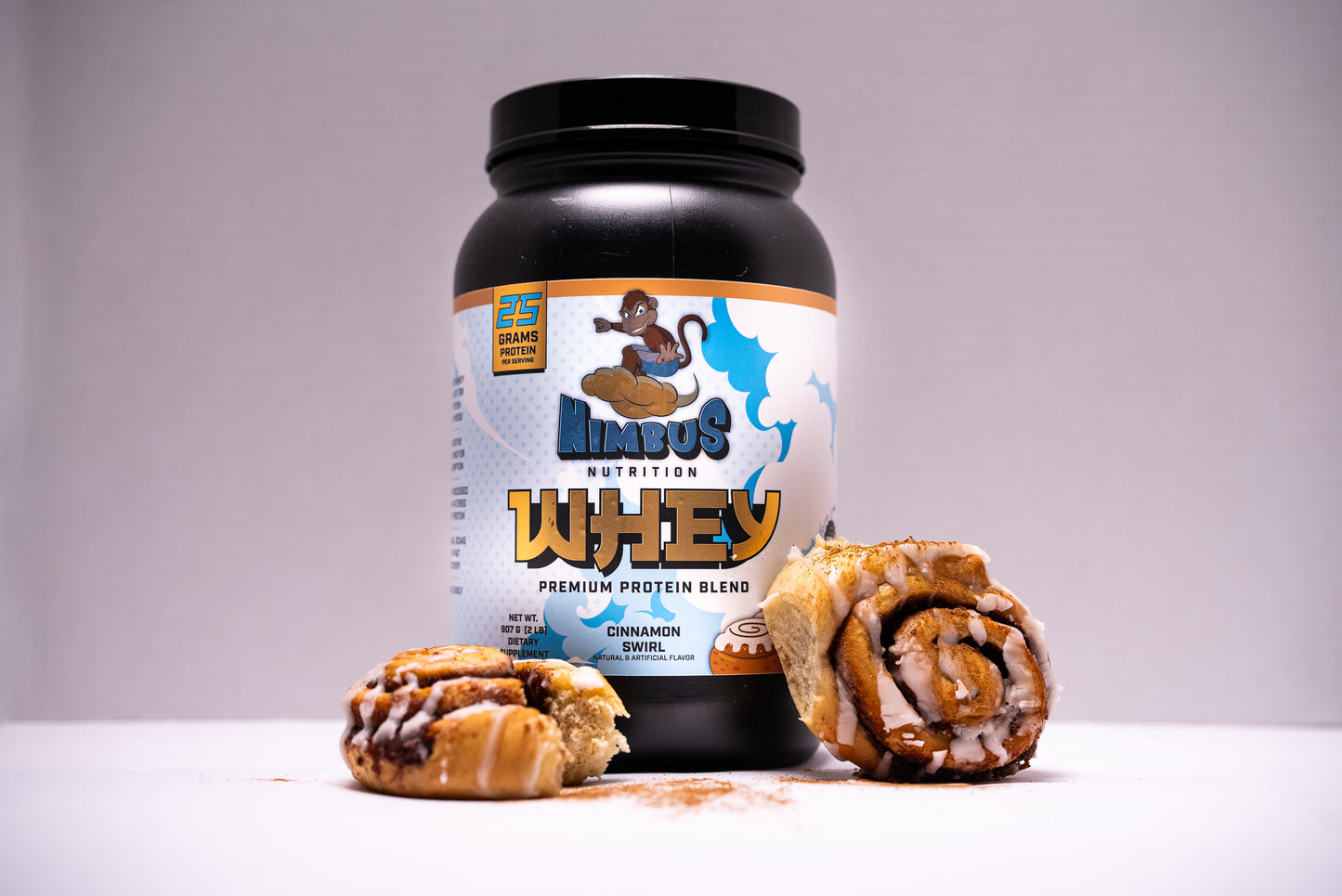 NIMBUS Whey Protein - Cinnamon Swirl 2lbs