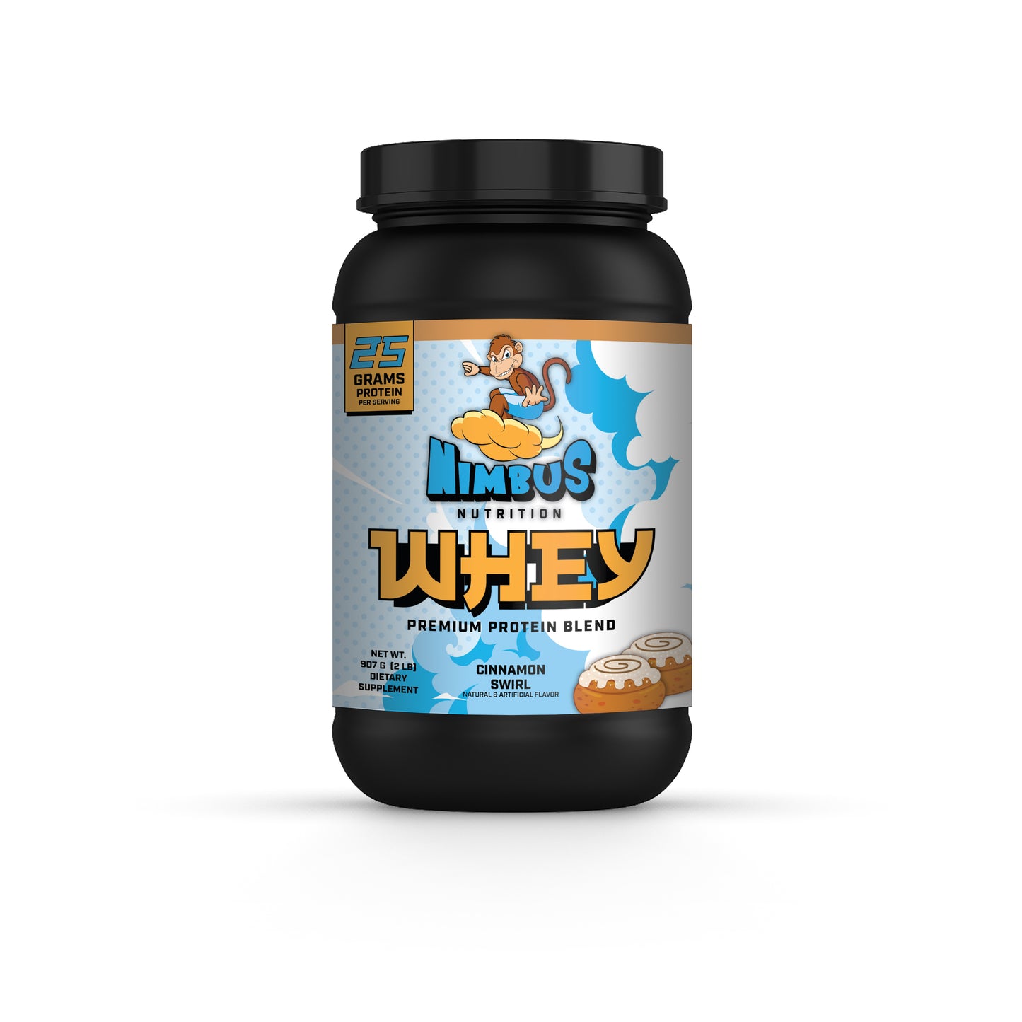 NIMBUS Whey Protein - Cinnamon Swirl 2lbs